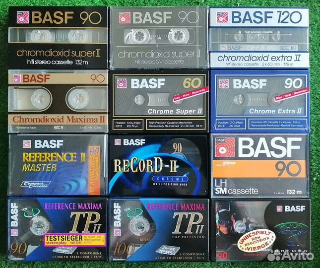 Аудиокассеты Basf