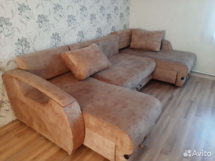 П образный диван бу