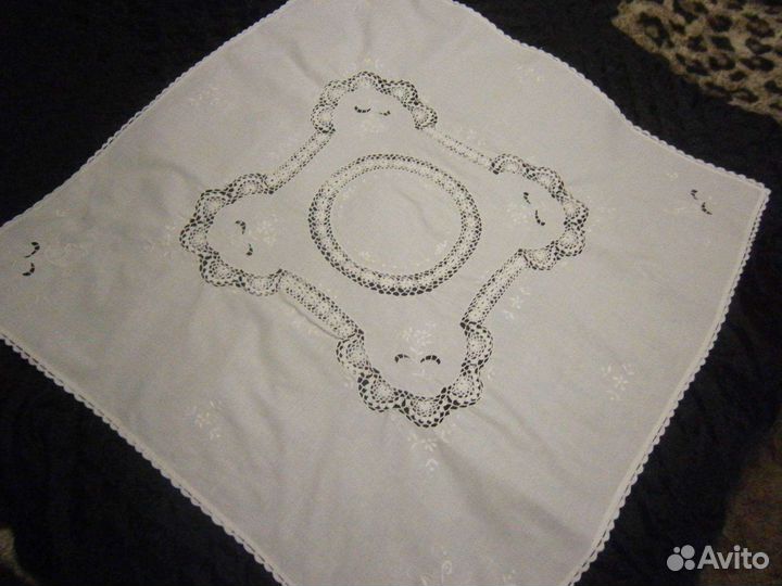 Скатерти винтажные 10 шт. ручная работа