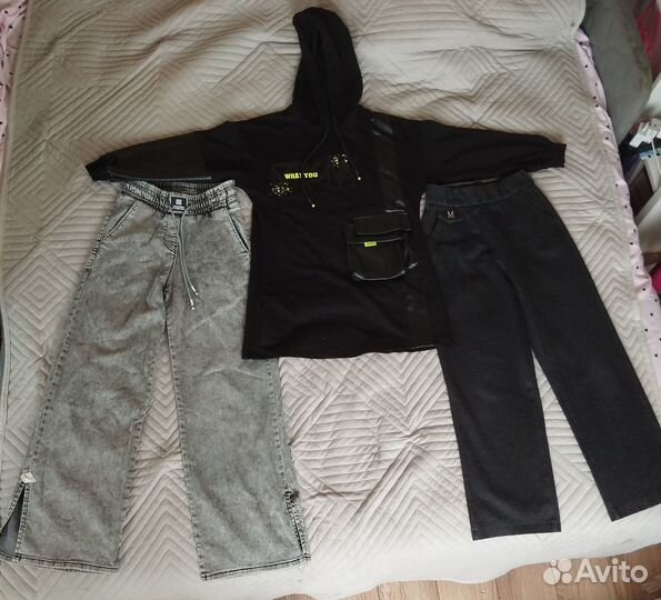 Вещи пакетом для девочки размер 140-146