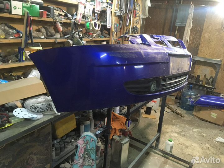 Капот Приора, бампер