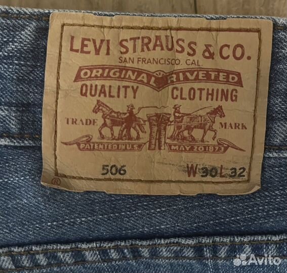 Джинсы мужские levis 506