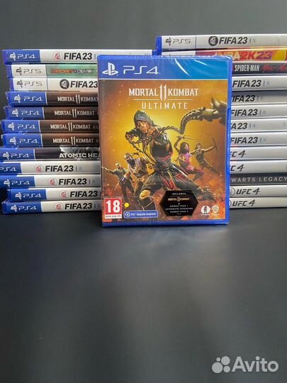 Mortal kombat 11 ultimate ps4 новый диск