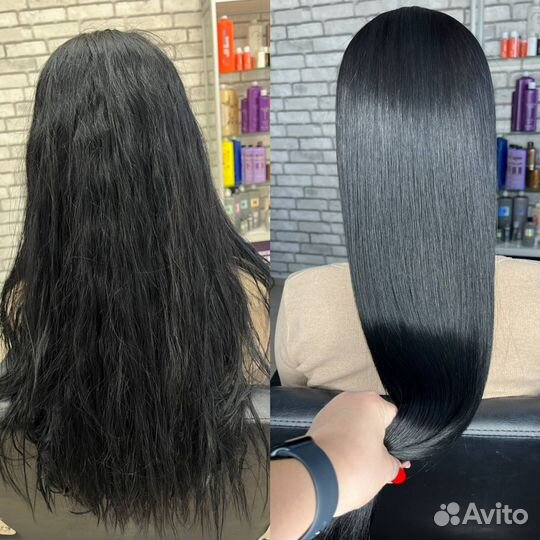 Холодное восстановление волос Кератин Ботокс