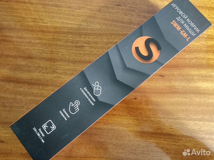 Игровой коврик для мыши 35х28 см (новый)