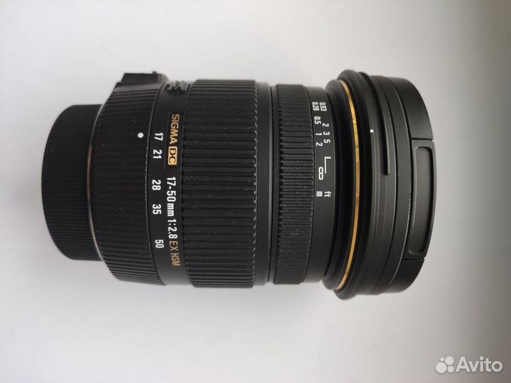 Объектив Sigma AF 17-50mm f/2.8 EX DC OS HSM