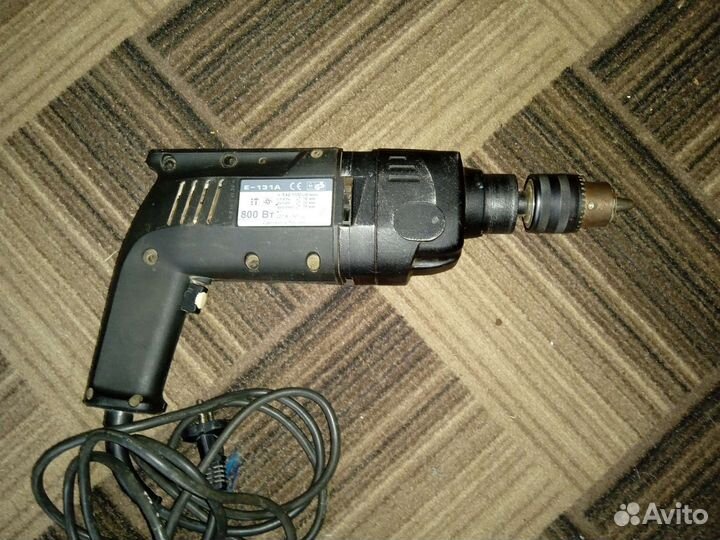 Дрель ударная байкал Е-131А двухскоростная