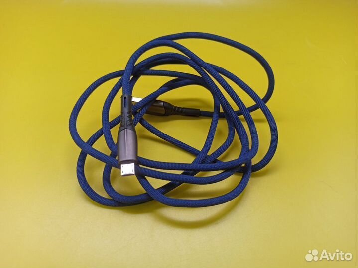 28518 Провод Micro USB в оплетке