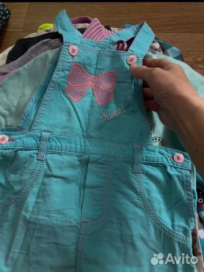 Вещи для девочки пакетом 98 104