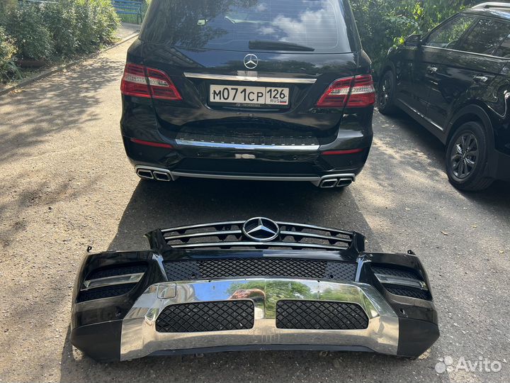 Бампера mercedes мл 166 350