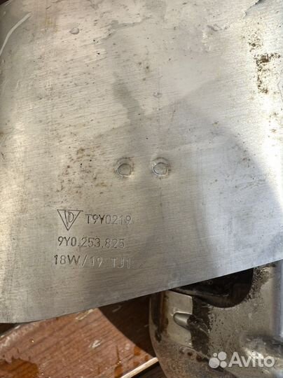 Porsche cayenne 3 Насадка глушителя