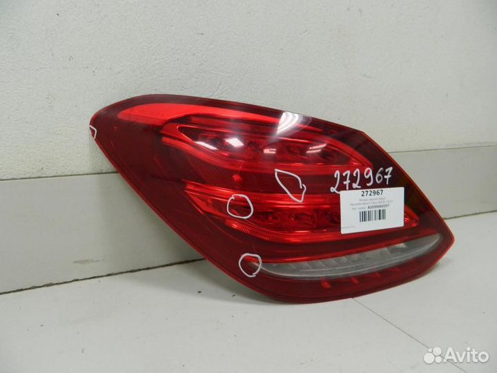 Фонарь задний левый Mercedes-Benz C-Class