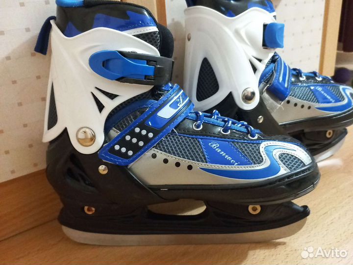 Коньки раздвижные 35-38