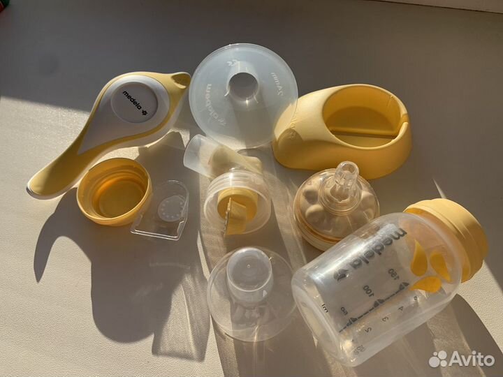 Молокоотсос ручной с бутылочкой