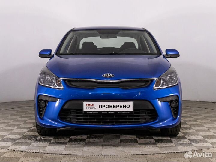 Kia Rio 1.6 МТ, 2017, 112 773 км