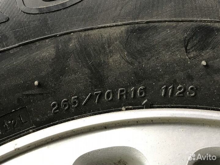 Колесо летнее 265/70R16 на Mitsubishi Pajero 3