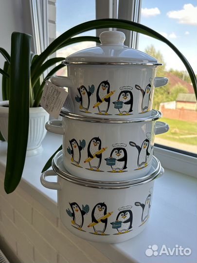 Эмалированная посуда новая