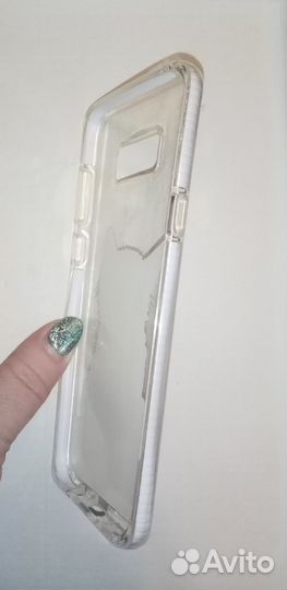 Силиконовый чехол новый на Samsung Galaxy S8 Plus