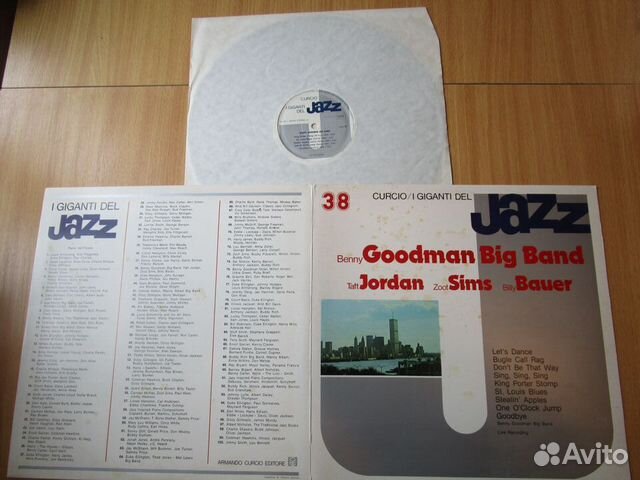 Benny Goodman Big Band LP 1981 Italy NM