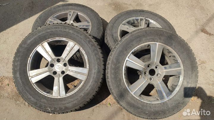 Колеса в сборе зимние на subaru hakkapeliitta 7