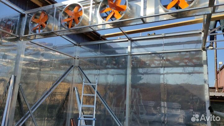 Сушильная камера для пиломатериалов - 30 куб.м