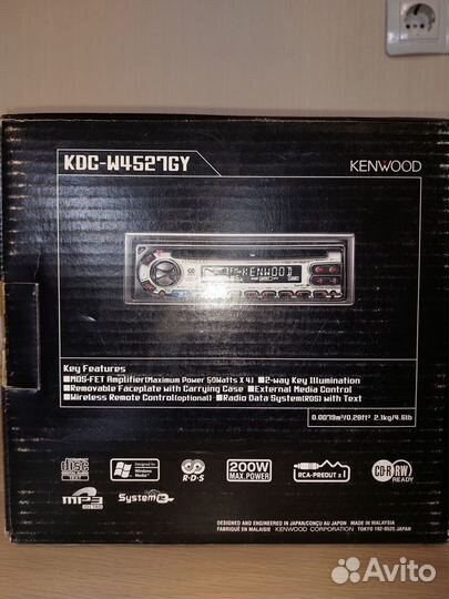 Продам автомагнитолу