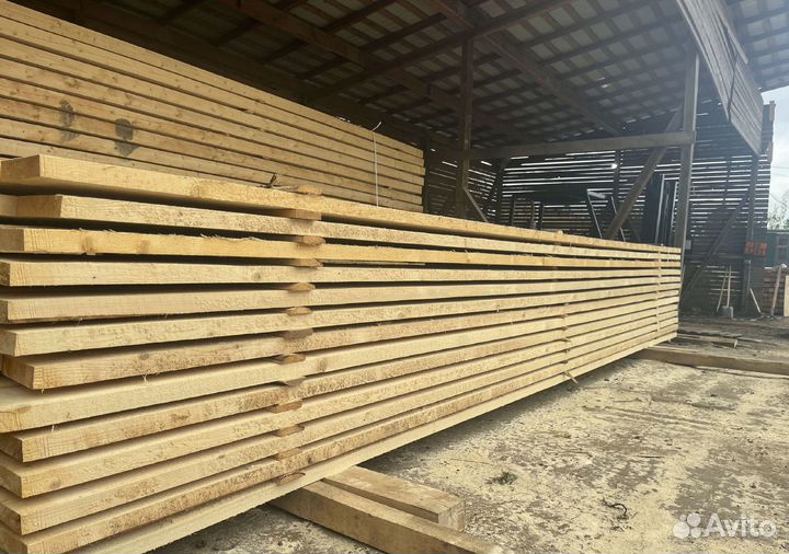 Доска обрезная 50х100х6000
