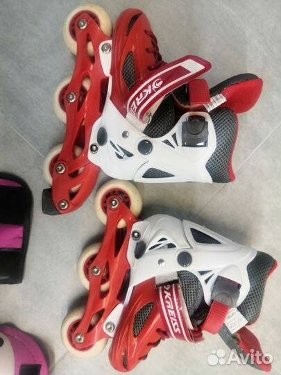 Детские ролики и защита