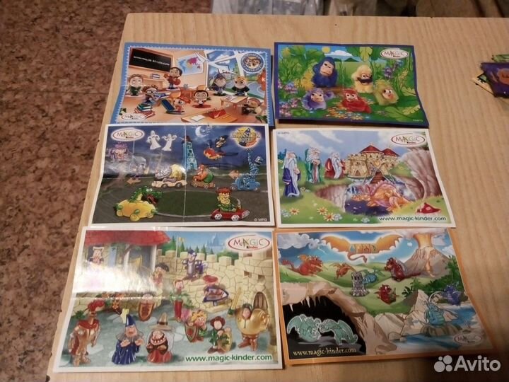 Вкладыши, гномы и др