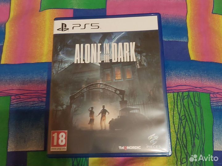 Игры для приставок ps5 Alone in the dark