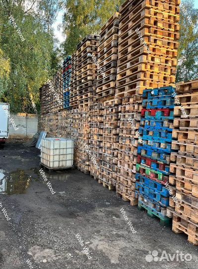 Поддоны деревянные бу и новые