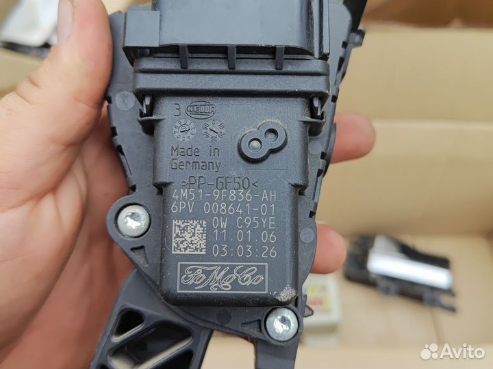 Педаль газа ford focus 2 1.6МКПП