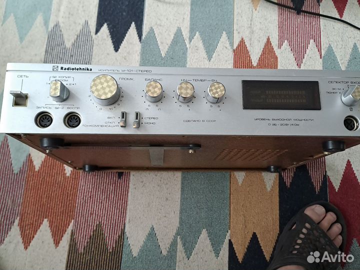 Усилитель радиотехника у 101 стерео