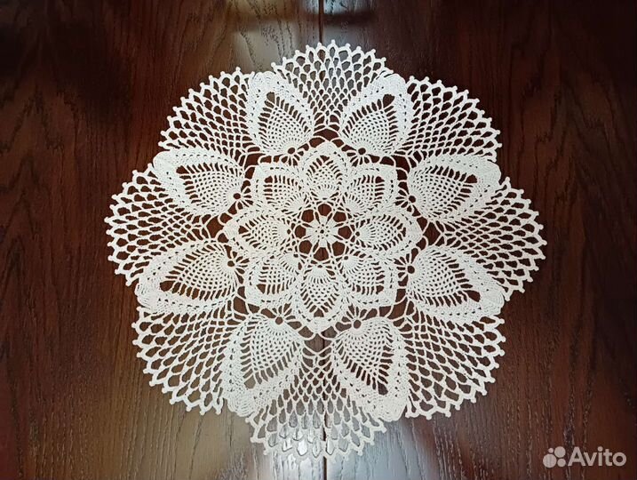 Салфетки вязанные