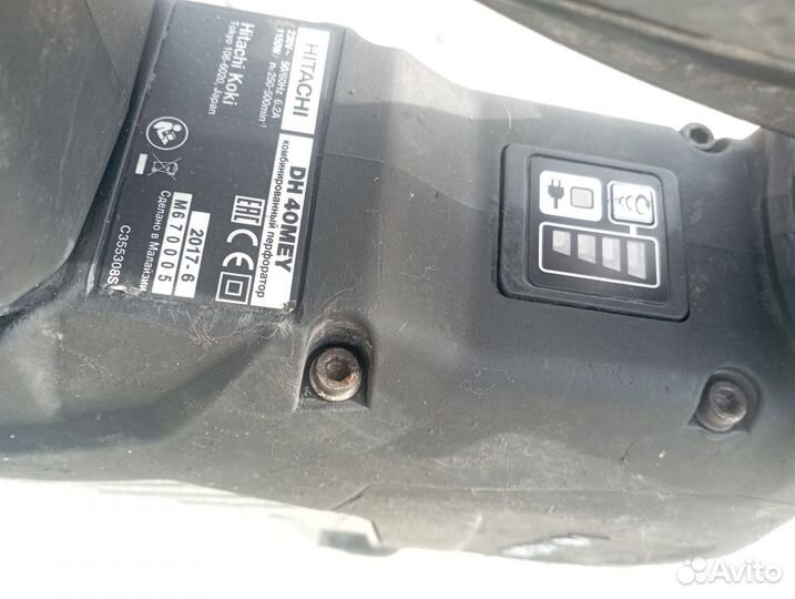Перфоратор Hitachi DH40MEY