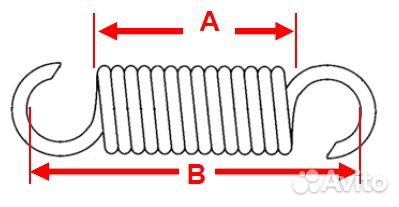 Пружина крепления глушителя BRP SM-02007