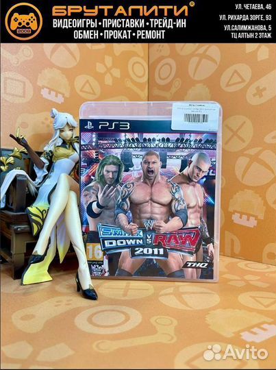 PS3 Smackdown VS Raw 2011 (английская версия) б/у