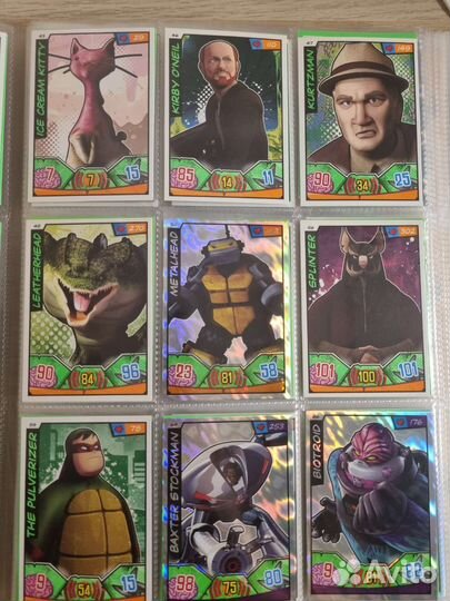 Черепашка-ниндзя карточки