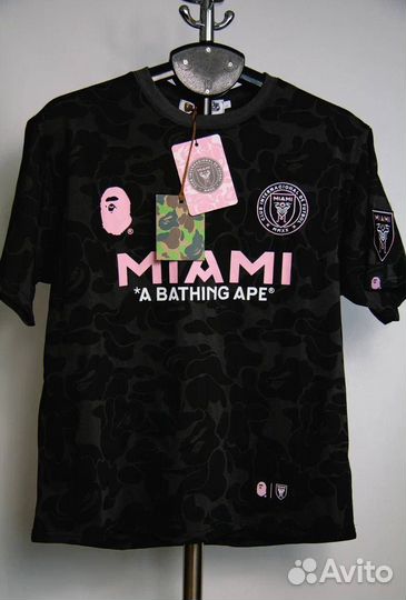 Футболка Bape x Inter Miami