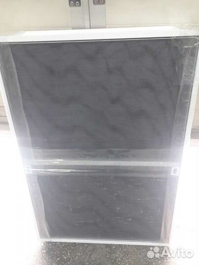 Москитная сетка от снега белая и антрацит (серая)