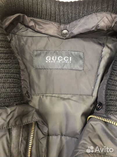 Gucci куртка зимняя