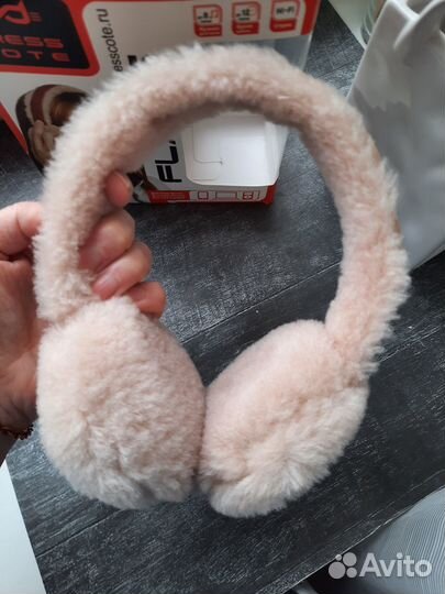 Наушники меховые беспроводные с Bluetooth flaps
