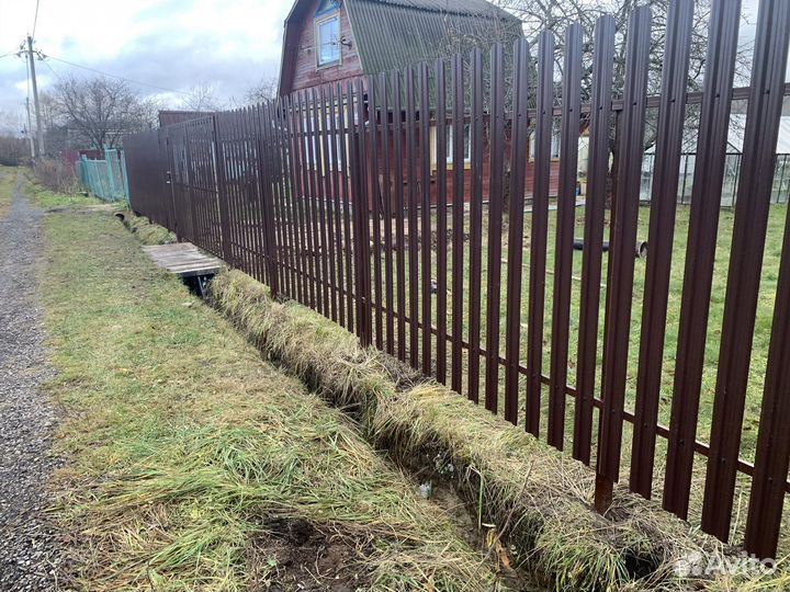 Строительство заборов под ключ навесы, ворота