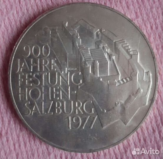 Монета 100 шиллингов 1977