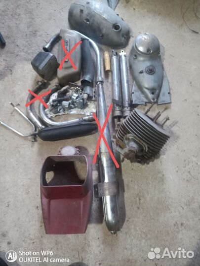 Запчасти на советские мопеды