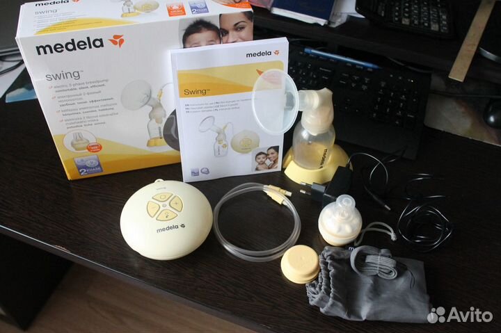 Продам электронный молокоотсос+подарок 2бутылочки