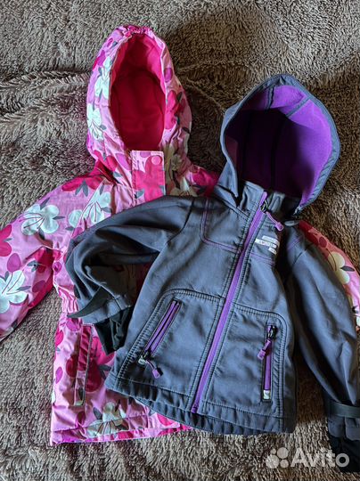 Куртки на девочку