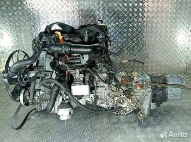 Двигатель AVF Audi A6 C5/4B (01-04) 1.9 Дизель