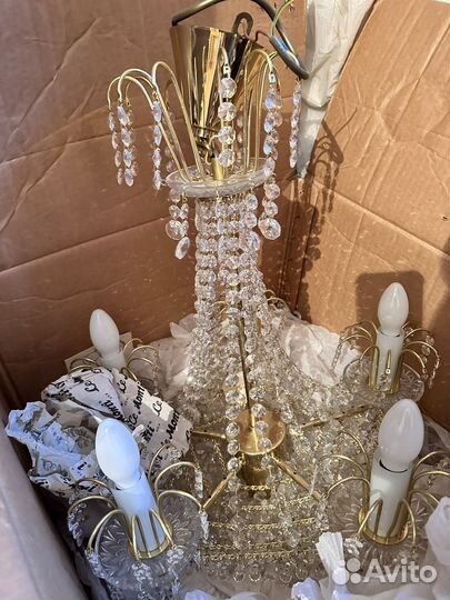 Люстра хрустальная новая Preciosa