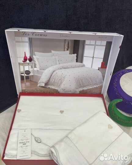 Кпб сатин masion DOR les coeurs nev tak